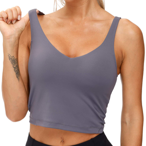 <b>Women's</b> Grey V-Neck <b>Tank</b> <b>Top</b> <b>for</b> <b>Women</b> Crop Sexy <b>Tank</b> <b>Top</b> <b>for</b> <b>Women</b> Slim Fit <b>Tank</b> <b>Top</b> <b>for</b> <b>Women</b> - Product Image 4
