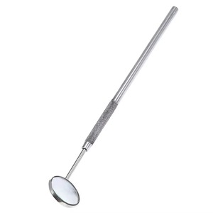 Dental <b>Mirror</b> Tool Manual <b>Dentist</b> Surgery Use CE Certified Stainless Steel Instrument Clear Oral Examination Hermann Meditech - Product Image 4