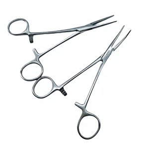 Pinzas Quirúrgicas de Acero Inoxidable con Bloqueo Manual de REEAX Enterprises, Juego de Instrumentos de Alta Calidad con Certificación CE Clase II - Product Image 1