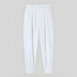 Breathable Drawstring Anti-Wrinkle <b>Men's</b> Casual <b>Cargo</b> Pants Plain Dyed <b>Lightweight</b> <b>Trouser</b> Straight for Running OEM Available - Product Image 5