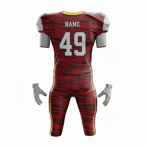 Conjunto de Uniforme de Fútbol Americano Nueva Temporada 2026 |   Camiseta Deportiva de Manga Corta para Hombre con Logotipo Personalizado en Color |   Servicio OEM para Partidos de Clubes y Ligas - Product Image 2