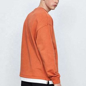 Streetwear Oversized 100% Cotton Heavyweight SweatShirt with Embroidery Summer Men’s Fleece Hoodie with Silk Screen Printing - Product Image 2