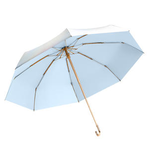 Sombrilla de Doble Uso Portátil con Gancho Dorado Magic Color Star, 50% de Descuento, Protector Solar, Regalos Empresariales, Publicidad, Fabricantes, en Stock - Product Image 1