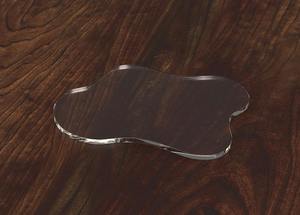 Custom Logo Acrylic Coasters Flower Design Round Shape Cut Technique Die Cutting Printing European Style Free Packing - Product Image 2