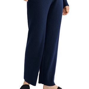 Ensemble deux pièces décontracté pour femme Printemps/Été Respirant 100% coton Tissu tricoté Longueur au-dessus du genou Col rond Imprimé uni Écologique - Product Image 5