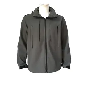 เสื้อแจ็คเก็ตนิรภัย เสื้อผ้าทำงานแบบมองเห็นได้ชัดเจน เสื้อกั๊กสะท้อนแสงเพื่อความปลอดภัย พร้อมโลโก้ที่กำหนดเองได้ - Product Image 3