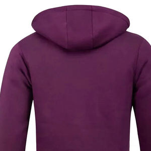 Sweat à capuche zippé en polaire épais pour homme, chaud et confortable, avec fermeture éclair intégrale, poignets et ourlet côtelés, idéal pour l'hiver et les loisirs - Product Image 4