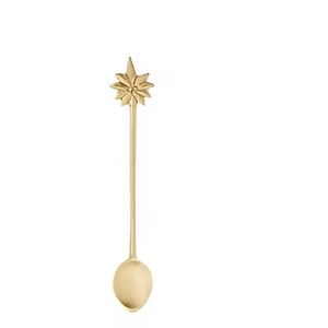 Cuchara de Metal para Servir Café, Té, Azúcar y Postres, de Acero Inoxidable, para Cocina y Mesa de Comedor - Product Image 2