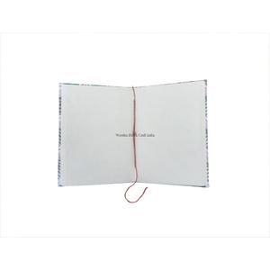 Diario personalizado hecho a mano con cubierta de tela impresa digitalmente, 100 hojas de papel premium, regalo para mujeres. - Product Image 3