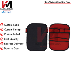 Pro Level Weightlifting Grip Pad Men Women Gym Anti Slip Deadlift Training OEM Manufacturer - Product Image 3