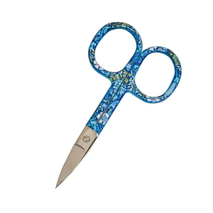 Ciseaux à sourcils professionnels en acier inoxydable personnalisés, couleur plasma noire, légers, écologiques et réutilisables – Meilleures ventes - Product Image 4