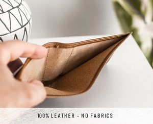 <b>Wallet</b> Leather Anniversary Gift for Him Personalized Engraved Boyfriend Men <b>Dad</b> LW-0092 - Product Image 4