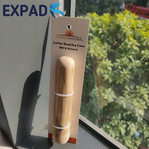 ของเล่นแทะสำหรับสุนัขทำจากไม้กาแฟธรรมชาติ เป็นมิตรต่อสิ่งแวดล้อม ใช้สำหรับความบันเทิงและเสริมสร้างพัฒนาการในชีวิตประจำวัน - Product Image 6