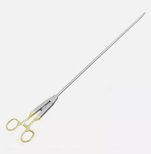 Curved <b>Laparoscopic</b> Needle Holder Left or Right Surgical <b>Instrument</b> for Minimally Invasive Abdominal Surgery - Product Image 1