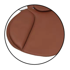 PU Leather Horse Saddle <b>Bag</b> Equestrian Tack <b>Storage</b> Durable Trail Riding Pack Classic Western Style Large Wood <b>Tree</b> - Product Image 6