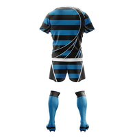 Seragam Rugby Terbaik Baru untuk Tim, Kit Cetak Kustom dengan Nama dan Nomor Tim, Pakaian Seragam Rugby untuk Latihan Olahraga