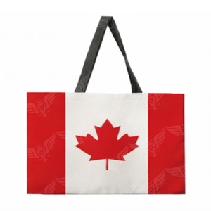 National Flag Printed Tote Bags Reusable <b>Canvas</b> Shopping Bags with <b>Long</b> Handles for Travel Gifts & Promotion Wholesale - Product Image 3