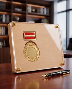 Acrylic Medal Display Holder 3mm Thick Polished Surface Top Seller for Showcasing Awards and Medals - Product Image 3