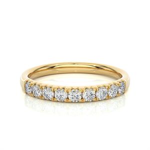 Anillo de Diamantes Naturales de Diseño Premium de 0.47 Quilates en Oro de 18K, Corte Redondo, Joyería Fina, 9 Piezas de Anillos de Diamantes para Mujer - Product Image 6
