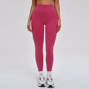 Nuevos Leggings de Yoga para Mujer, Cintura Media, Color Sólido, 100% Algodón, Transpirables, de Secado Rápido, Ecológicos, Elásticos, Ropa Deportiva - Product Image 2
