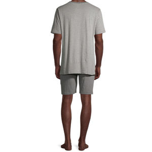 Conjuntos de Camiseta y Pantalones Cortos Deportivos para Hombre, de Fibra de Bambú, para Verano, Casuales, de Algodón, para Entrenamiento - Product Image 5