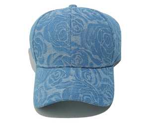Casquette de baseball à imprimé floral unisexe, chapeau décontracté printemps-été, 100% polyester respirant, impression numérique - Product Image 3