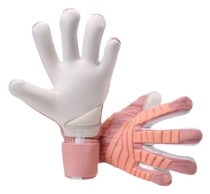 Custom Goalkeeper Gloves <b>Latex</b> Grip Anti Slip Breathable Football Goalkeeper Gloves Training Match Manufacturer - Product Image 2