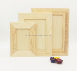 Elegant Modern Minimalist Square Wooden Vertical Wall Photo Frame with Silk Screen & <b>UV</b> Printing-Eco-Friendly & Durable - Product Image 5