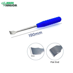 Elevador periostal curvo redondo de acero inoxidable de 8 mm, instrumentos para fragmentos pequeños, AO para set de instrumentos ortopédicos - Product Image 3