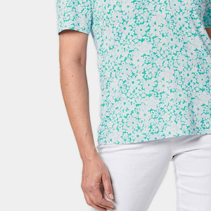 Chemises polo pour femmes, couleur unie, manches courtes, en vente, meilleur prix, bonne qualité, chemises polo tendance pour femmes - Product Image 5