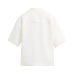 Chemises en lin légères pour hommes, sur mesure, à manches courtes, boutonnées - Product Image 2