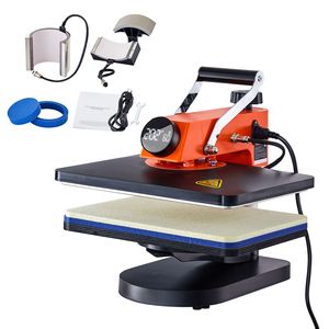 5 in 1 Digital Sublimation Transfer Heat Press <b>Machine</b> 12\"x15\" Fast Heating 360 Swing Away <b>T</b>-<b>Shirt</b> & Vinyl <b>Printer</b> - Product Image 5
