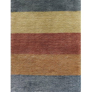 Tapis contemporain en laine et viscose tissé à la main pour salon, chambre, décoration intérieure, cadeau de Nouvel An et de la Saint-Valentin - Product Image 4