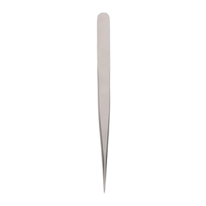 Wholesale Eyelash <b>Extension</b> Tweezers Straight German Stainless Steel False Lash Tweezers With OEM Service - Product Image 6
