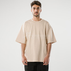 เสื้อยืดผู้ชายผ้าฝ้ายฟอกสีลายวินเทจสำหรับผู้ชายเสื้อยืดโอเวอร์ไซส์ลาย100% โลโก้ออกแบบได้ตามต้องการ - Product Image 4