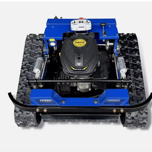 BEST NEW RC Lawn Mower Remote Control Lawn Mower With Tracks Gasoline Free Shipping Free Shipping - Product Image 3