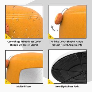 Tabourets ronds en plastique pour enfants, hautement recommandés - Product Image 4