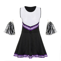 Vêtements de cheerleading pour femmes en gros à bas prix, uniformes personnalisés avec votre propre logo, polyester léger pour l'entraînement