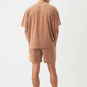 Top Selling Stylish Simple Summer <b>Set</b> Men's Two Piece Designed For Casual Wear Comfortable And Breathabile And Everyday Wear - Product Image 3