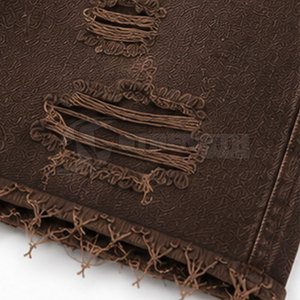 Distressed Shorts Breathable Fabric Distressed Shorts For Hot Weather Outdoor Activities And Casual Use - Product Image 5