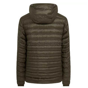 Chaqueta de Mezclilla de Invierno de Alta Calidad para Exteriores, Manga Larga, con Capucha, Cuello Alto y Logotipo Frontal, Precio Razonable, Venta en Línea - Product Image 2