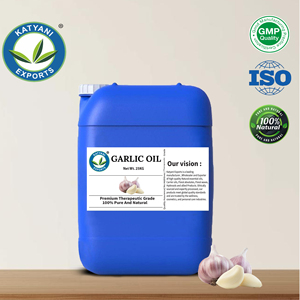 Huile d'ail 100% pure, naturelle, distillée à la vapeur, huile essentielle pour les soins des cheveux, des peaux et les formulations d'aromathérapie - Katyani Exports - Product Image 4