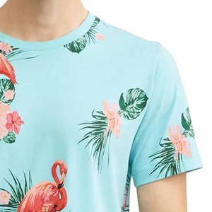 Camiseta Urbana con Estampado Gráfico, Cuello Redondo, Algodón Suave, Manga Corta, Estilo Holgado, Ropa Cómoda y a la Moda - Product Image 2