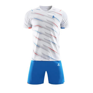 Camisetas de Fútbol Personalizadas de Manga Corta, Impresas, Transpirables, de Secado Rápido, Uniformes de Fútbol por Sublimación - Product Image 4