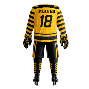 Vêtements de sport confortables et respirants, uniforme de hockey sur glace, taille plus, respectueux de l'environnement, unisexe, 100% polyester - Product Image 3
