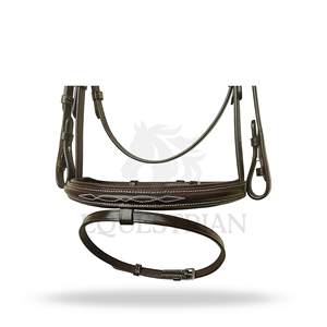 อุปกรณ์ดูแลม้า บังเหียนม้าแบบอังกฤษ ขนาดมาตรฐาน บังเหียนสำหรับขี่ม้าแบบอังกฤษ สำหรับการขี่ม้าประจำวัน - Product Image 3