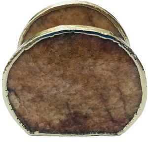 Último barato al por mayor hecho a mano nuevo estilo ágata servilletero hogar y cocina posavasos resina - Product Image 1