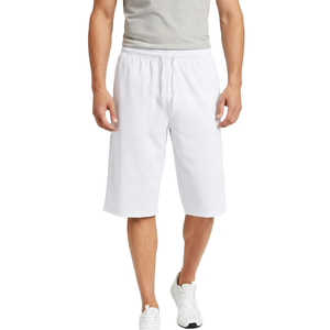 Pantalones Cortos Deportivos Grises con Cordón Ajustable, Diseño Deportivo, Transpirables, Cintura Elástica, Casuales, para Correr, Gimnasio, Tenis - Product Image 5