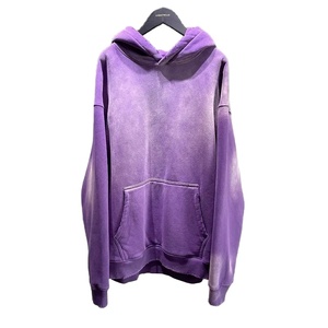 High Quality Vintage Wash Hoodie Men Thick Heavyweight Oversized Hoodies Blank Cotton Distressed Retro Hoodie Acid Wash 2026 - Product Image 3