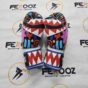 Guantes de Boxeo para Sparring Twins, Multicolores, con Cierre de Velcro, Guantes de Entrenamiento Unisex para Adultos, Productos de Muay Thai - Product Image 6